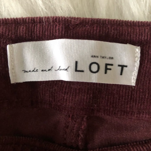 LOFT Curvy Skinny Corduroy Pants - Picture 9 of 16